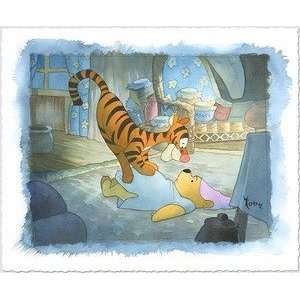   Winnie the Pooh Disney Fine Art giclee by Toby Bluth