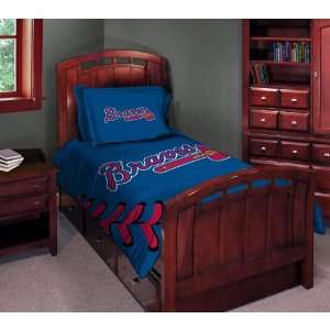 Atlanta Braves MLB Comforter Set (Twin/Full)