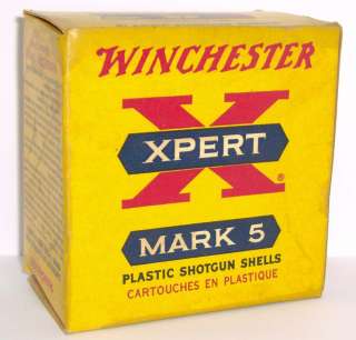 VINTAGE WINCHESTER(CANADA) 12 GA XPERT Mark 5 Empty SHOTGUN SHELL 