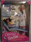 NRFB DENTIST Blonde Barbie & Brunette Patient (1997) Per Box Barbie 