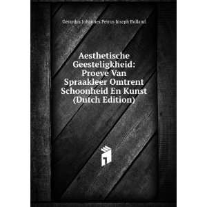  Kunst (Dutch Edition) Gerardus Johannes Petrus Joseph Bolland Books