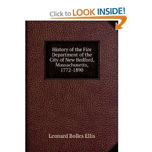   of New Bedford, Massachusetts, 1772 1890 Leonard Bolles Ellis Books