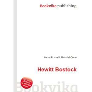  Hewitt Bostock Ronald Cohn Jesse Russell Books