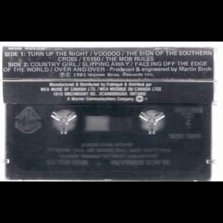Black Sabbath Mob Rules Cassette VG++ Canada WB XM5 3605  