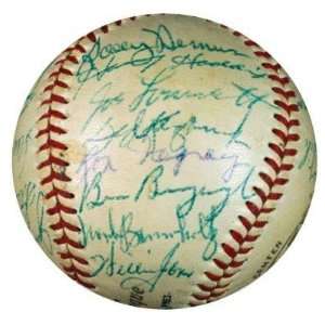  1956 Phillies Team 25 SIGNED Baseball   Autographed 