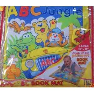  ABC Jungle Activity Book Mat Toys & Games