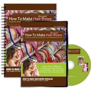   Hair Bows Includes DVD and e Manual (e Book) Arts, Crafts & Sewing