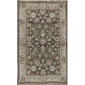   Floral Design Handmade Hand Knotted Wool Mahal Persian Area Rug S138