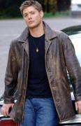 Dean Winchester Jacket Supernatural Brown Leather Coat  