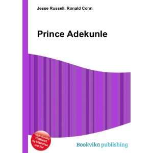  Prince Adekunle Ronald Cohn Jesse Russell Books