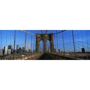  Brooklyn Bridge New York City, NY by Panoramic Images 