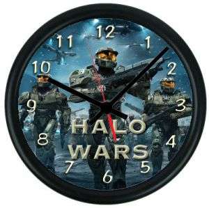 HALO WARS NOVELTY WALL CLOCK XBOX 360 PS3 GAME  