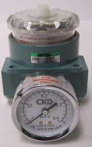 CKD Industrial 1/4 Dial Air Regulator 2302 2C S16  