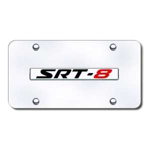 Dodge SRT8 Logo Front License Plate
