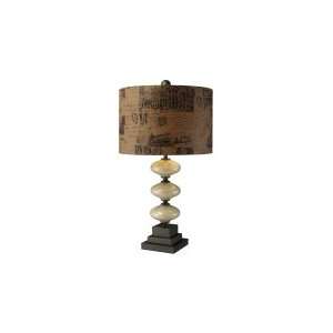  Dimond Lighting Brantley One Light Table Lamp in Cream and 