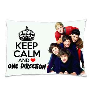   and Love One Direction 1D PICTURE 30x20 Photo Soft Pillow Case Cover