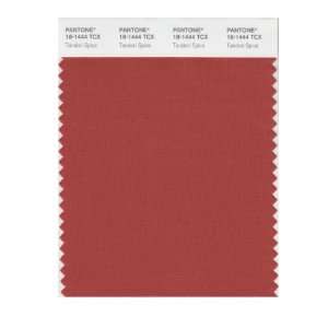  PANTONE SMART 18 1444X Color Swatch Card, Tandori Spice 