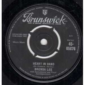   IN HAND 7 INCH (7 VINYL 45) UK BRUNSWICK 1962 BRENDA LEE Music