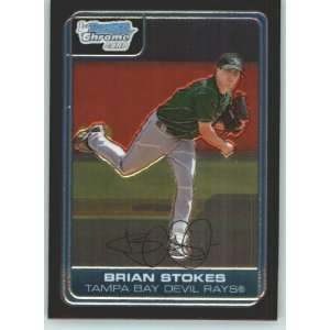  2006 Bowman Chrome Prospects #139 Brian Stokes   Tampa Bay 