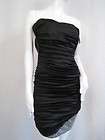 1375 Thomas Wylde Dress Silk Rouched Sexy S #00074B  
