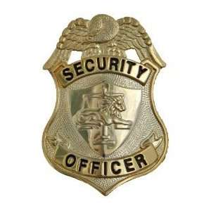  HWC Gold Security Officer Breast Badge 