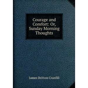  Comfort Or, Sunday Morning Thoughts James Britton Cranfill Books