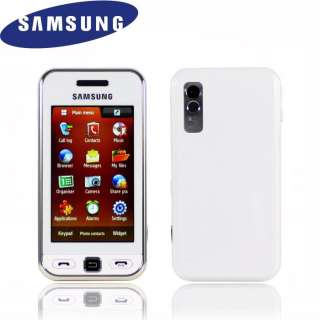 UNLOCKED NEW SAMSUNG S5230 WHITE TOUCHSCREEN GSM QUAD BAND FM BAR AT&T 