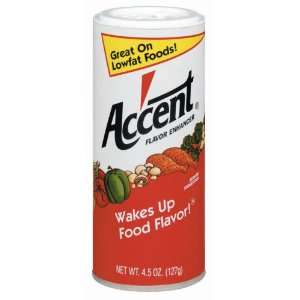 Accent Flavor Enhancer Shaker 4.5 oz  Grocery & Gourmet 
