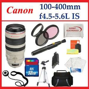com Canon EF 100 400mm f4.5 5.6L IS USM Telephoto Zoom Lens for Canon 