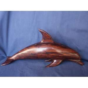  Hand Carved Desert Ironwood Dolphin (Mexico), PT 67 