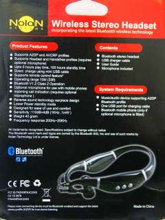 A2DP Bluetooth Stereo Headset Headphones iPhone W  