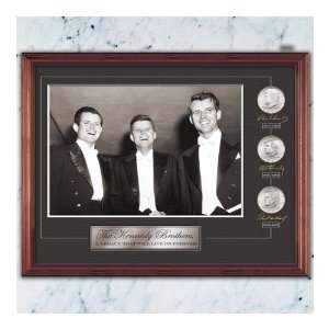  The Kennedy Brothers Half Dollar Tribute Wall Decor With 