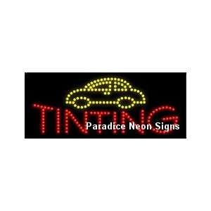  Auto Window Tinting LED Sign 11 x 27