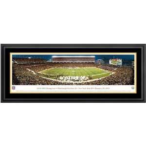  Pittsburgh Steelers Heinz Field AFC Champions Deluxe Frame 