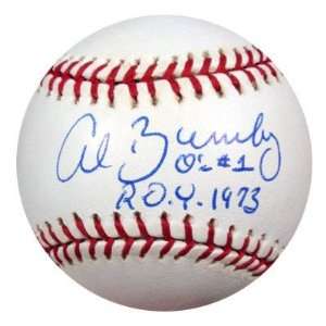  Signed Al Bumbry Baseball   ROY 1973 PSA DNA #L71907 