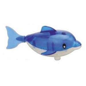  Swimming Dolphin Wind Up Toy   Tomy Mini Bathtubbies Toys 