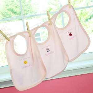  Its a Girl Personalized Baby Bibs (Set of 3) Baby