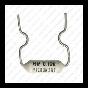 Micron 0.1 Ohm 1/2W Fusible Resistor   Sony 120293361  