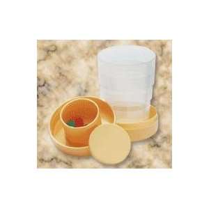  Ezy Dose Travel Drinking Cup w/ Pill Cup Health 