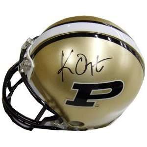  Kyle Orton signed Purdue Boilermakers Replica Mini Helmet 
