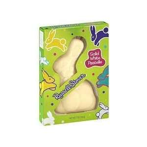 Russell Stovers Solid White Chocolate Pastelle Easter Bunny 3oz