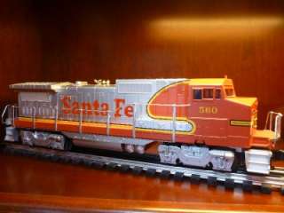 MTH Santa Fe Dash 8 3 Rail Diesel   PN RK 2004  