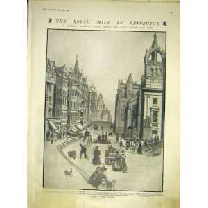  Edinburgh Royal Mile Highway Scotland Chanler 1911