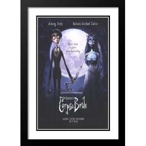 Tim Burtons Corpse Bride 20x26 Framed and Double Matted Movie Poster 