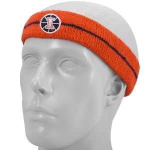  Nike Illinois Fighting Illini Orange Game On Headband 