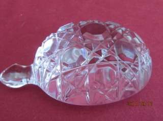 Waterford Crystal Turtle Paperweight  