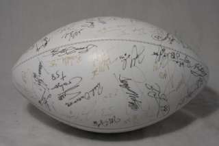 AUTOGRAPHED NFL FOOTBALL  TEAM SIGNED  2000 MIAMI DOLPHINS   OFFICIAL 