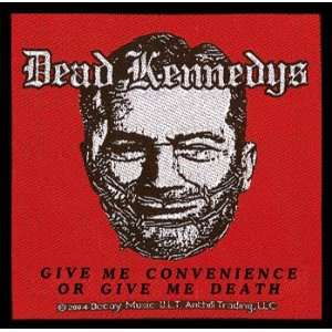  Dead Kennedys Give Me Convenience Or Give Me Death Woven 