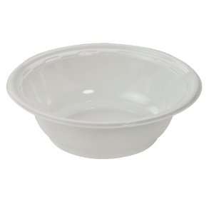 China lock Plastic White Rigid Bowl 10   12 Ounce 125 Pack (Case of 8 