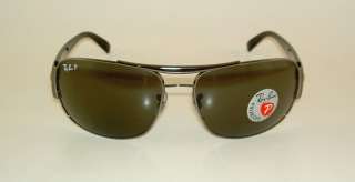   Sunglasses GLASS POLARIZED GREY RB 3357 004/58 Gunmetal Frame  